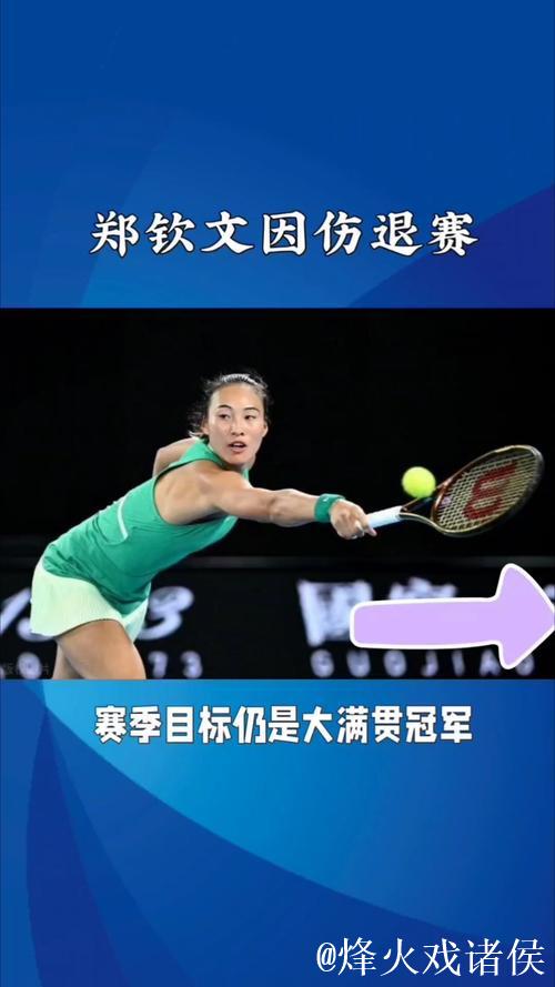 官方:郑钦文因伤退出2026年WTA500东京站 官方:郑钦文因伤退出2026年WTA500东京站